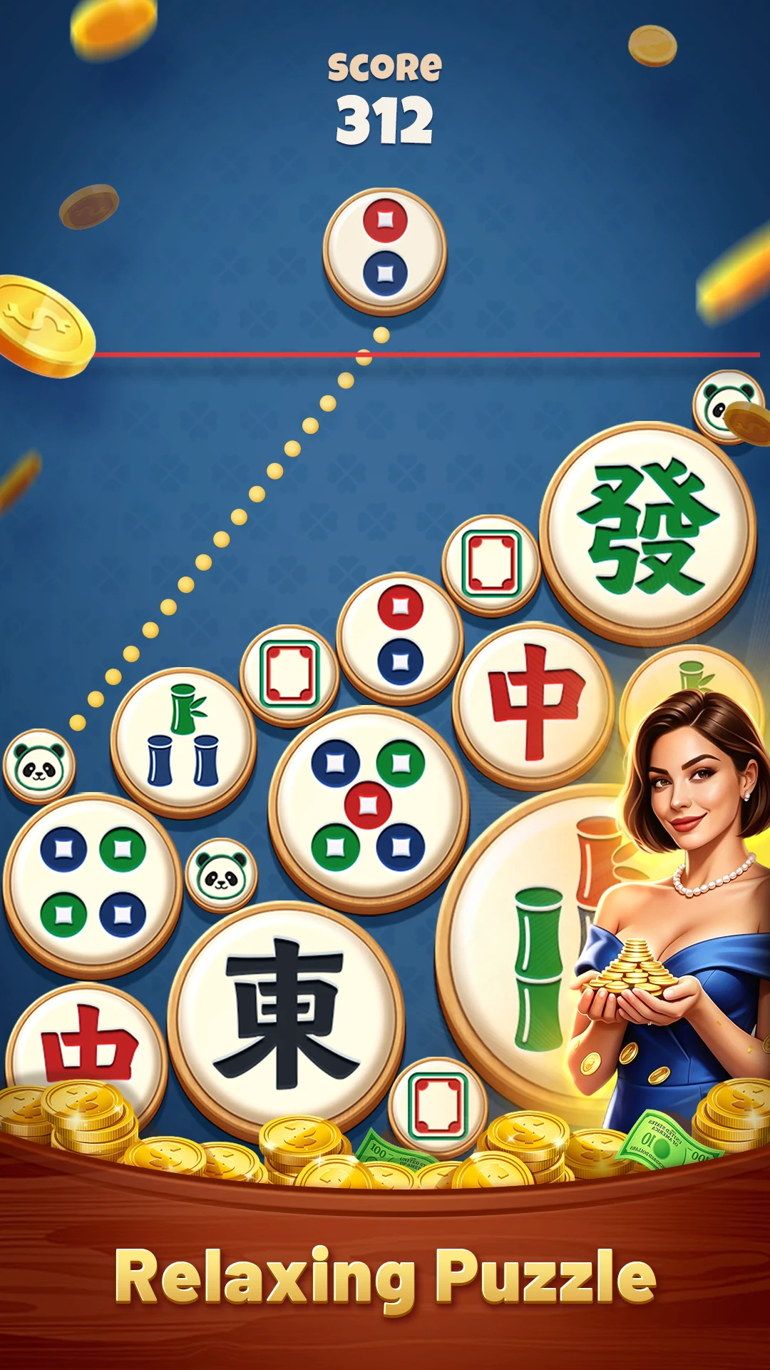 Merge Mahjong Tile screenshot